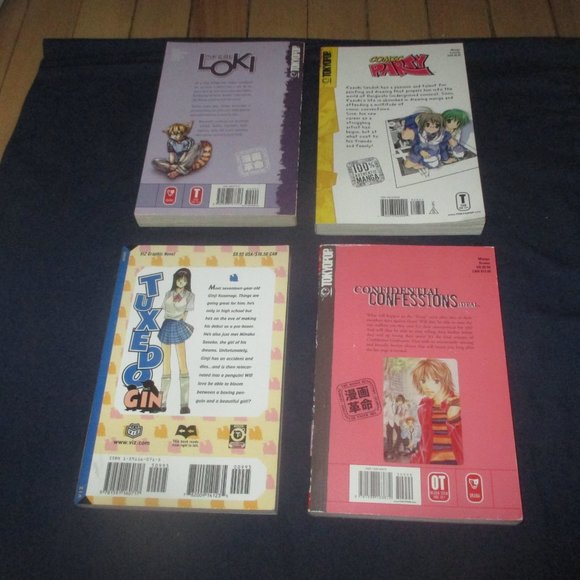 Mixed Lot of 3 Tokyopop Mangas and 1 Viz Manga in English - Picture 2 of 3